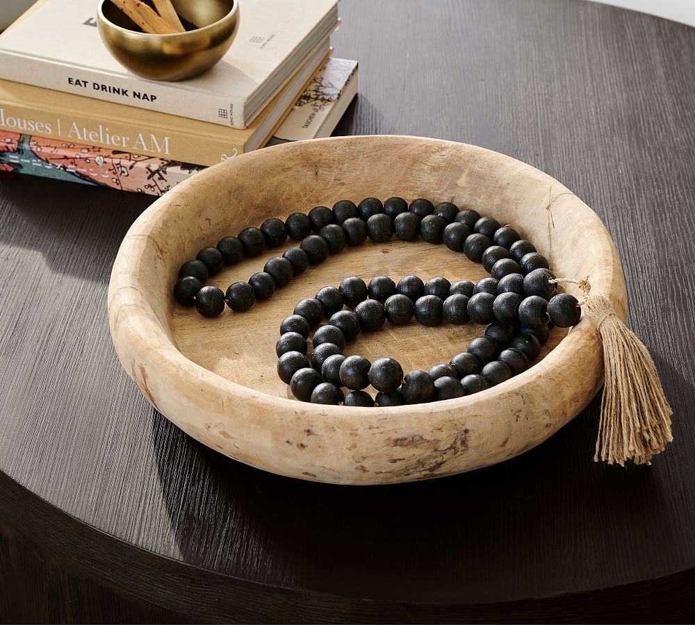 Mango Wood Contentment Beads | Pottery Barn (US)