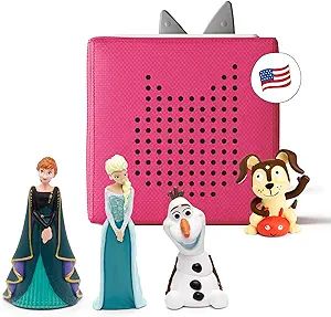 Toniebox Audio Player Starter Set with Elsa, Anna, Olaf, and Playtime Puppy - Listen, Learn, and ... | Amazon (US)