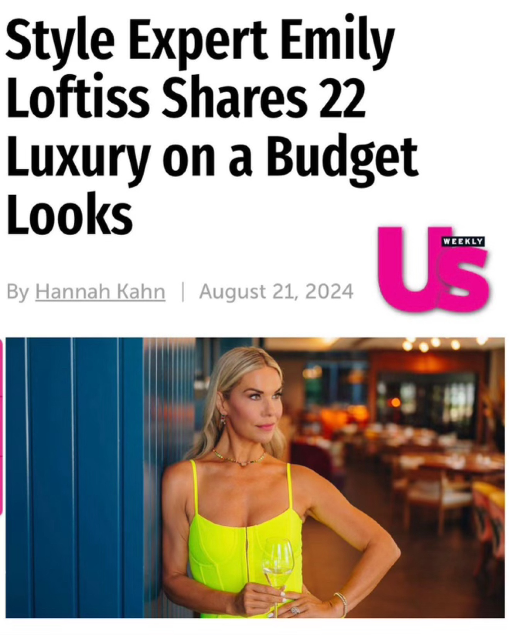 Excited to share my style picks that were featured in US Weekly! Shop my budget-friendly favorites and elevate your wardrobe, my friends! 

#LTKSwim #LTKStyleTip #LTKItBag