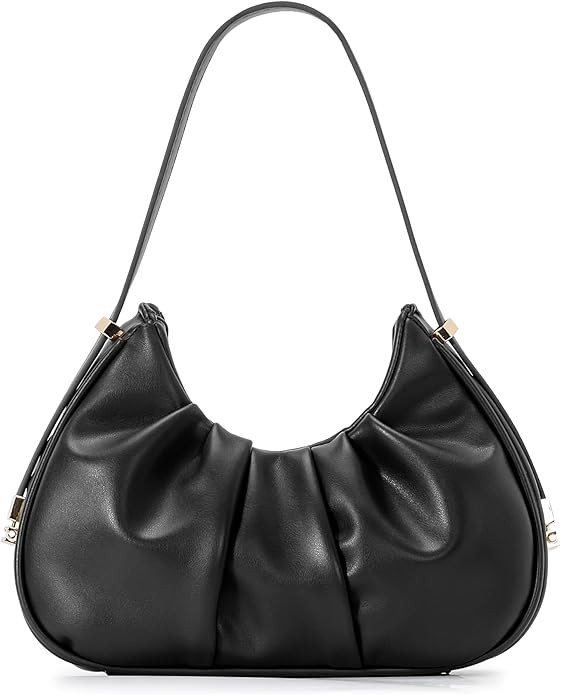 Herald Ruched Shoulder Bag Cloud Design Hobo Clutch Purse for Women Small Mini Cute Tote Handbag ... | Amazon (US)