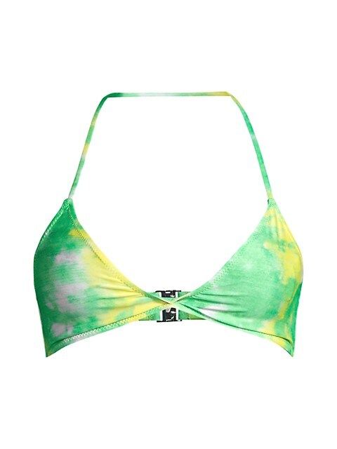 Tie-Dye Halter Bikini Top | Saks Fifth Avenue