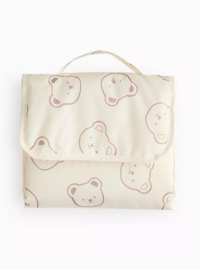 Bear Printed Travel Changing Mat One Size | Tu Clothing