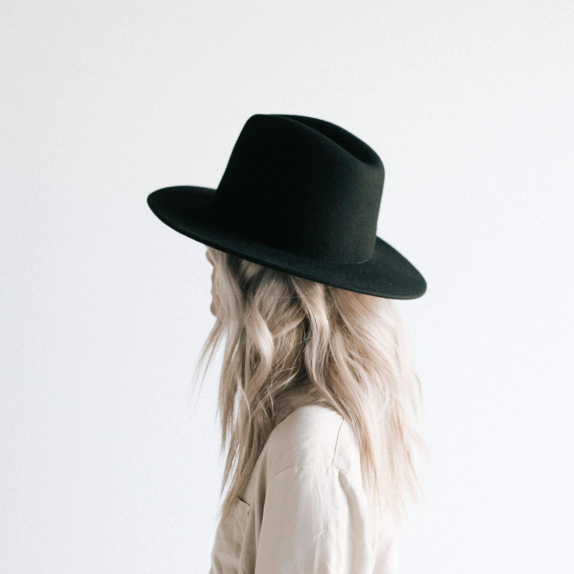 Wes Fedora - Black | Gigi Pip