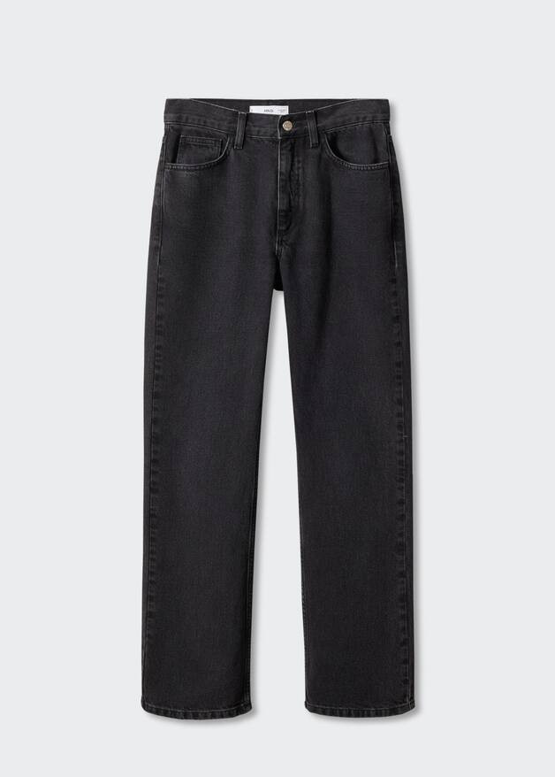 Mid-rise straight jeans -  Women | Mango USA | MANGO (US)