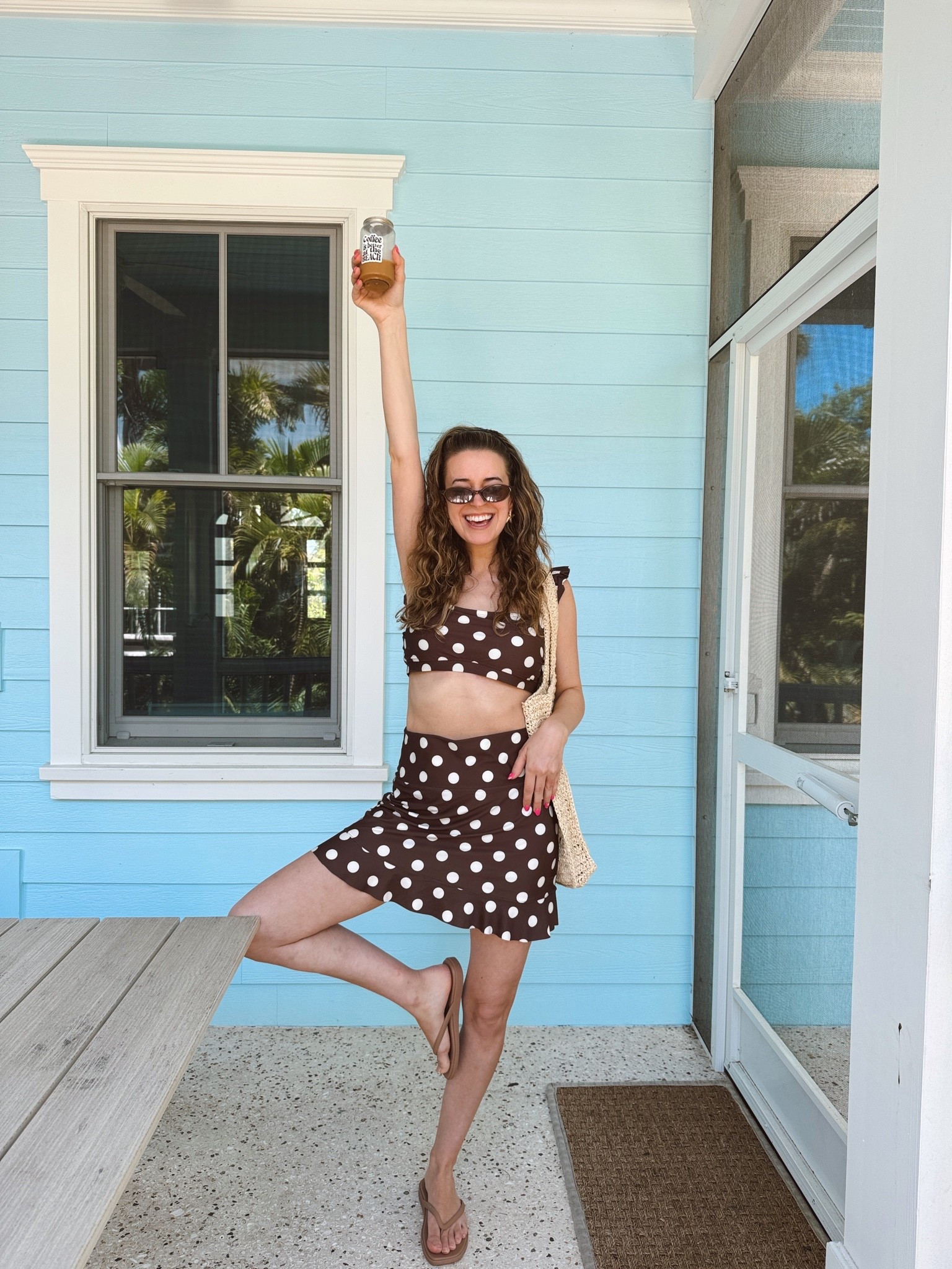 Obsessed with polka dots the summer and this swim skirt is SO CUTE! And these are the comfiest sandals that go with everything!

#LTKTravel #LTKSwim #LTKmomlife