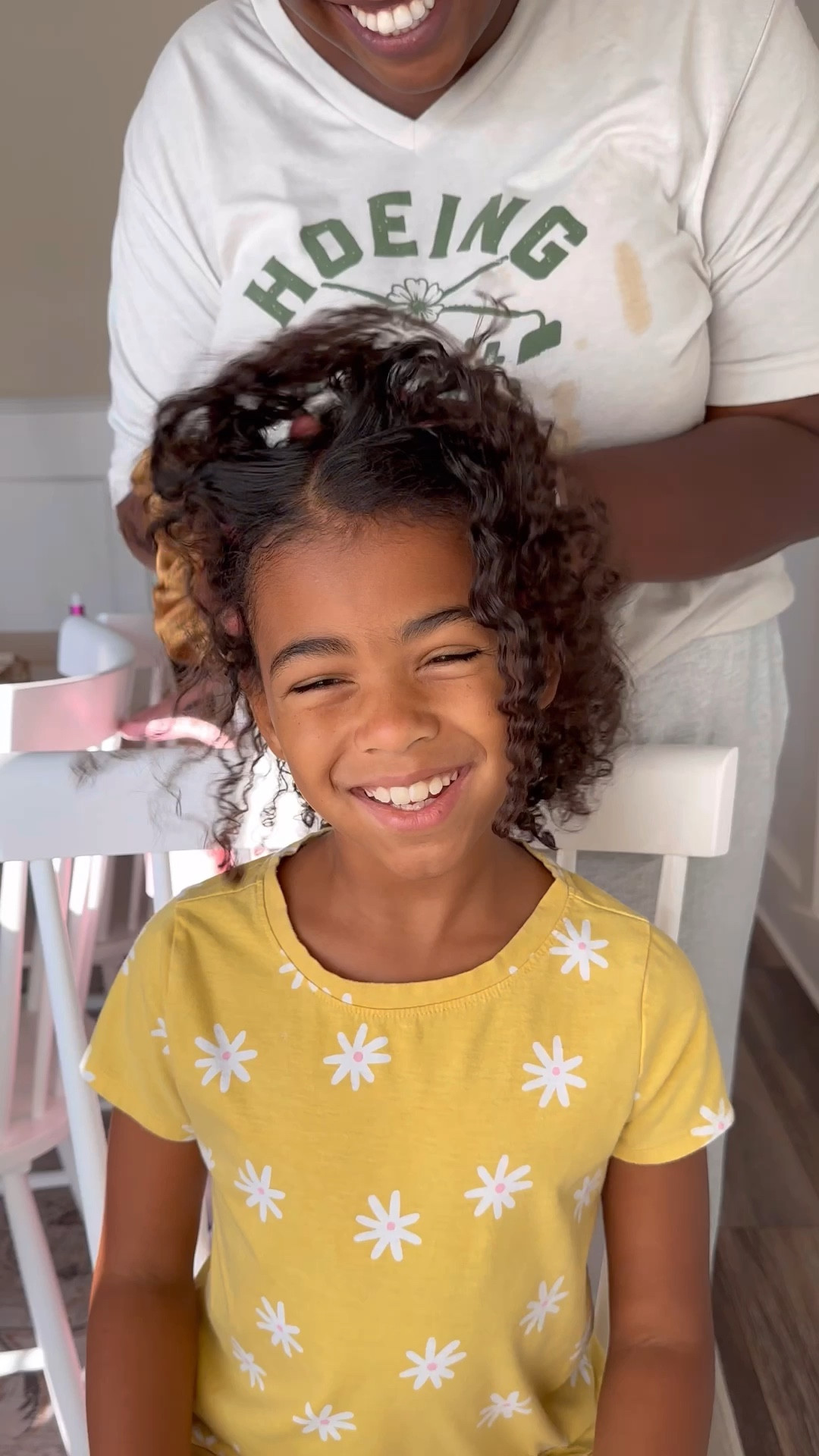 Curly hair hairstyle for girls! #Hairstyle #CurlyHair #CurlyHairCare #GirlsHairstyles #QuickEasyHairstyles ￼

#LTKBeauty #LTKKids