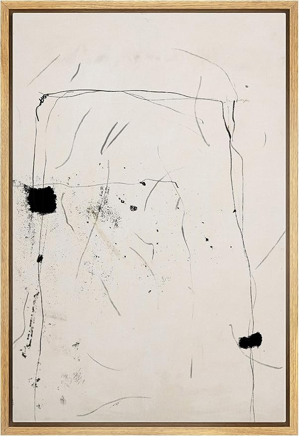 SIGNWIN Framed Canvas Print Industrial Grunge Mid-Century Paint, Abstract Mid Century Modern Deco... | Amazon (US)