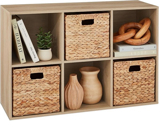 Best Choice Products 6-Cube Storage Organizer, 11in Shelf Opening, Bookcase, Display Shelf, Custo... | Amazon (US)