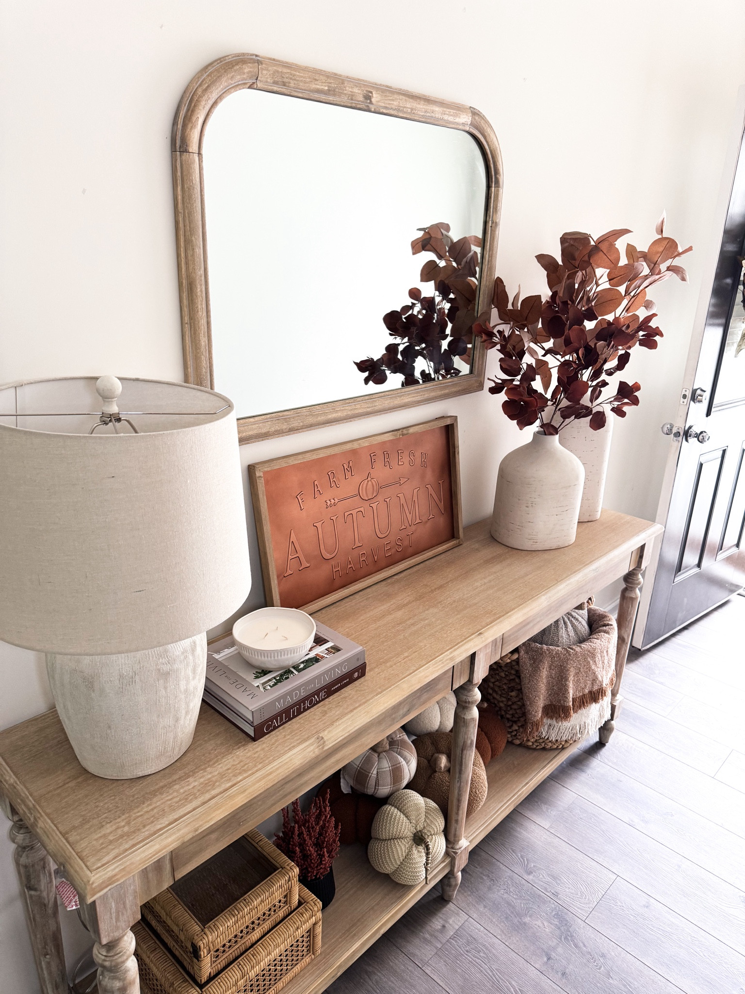 Fall entryway table. Most of what I’m using to decorate has been collected over the years but linking what I can  

#LTKFindsUnder50 #LTKSeasonal #LTKHome