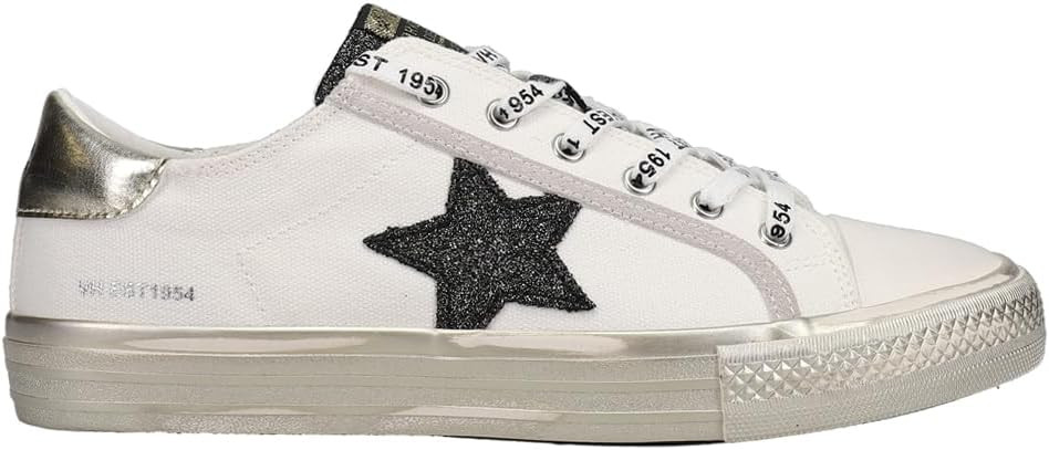 VINTAGE HAVANA Womens Alive Metallic Glitter Slip On Sneakers Shoes Casual - Gold | Amazon (US)