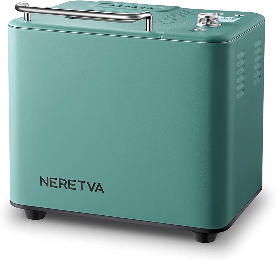 Neretva Bread Maker Machine , 20-in-1 2LB Automatic Breadmaker with Gluten Free Pizza Sourdough S... | Amazon (US)
