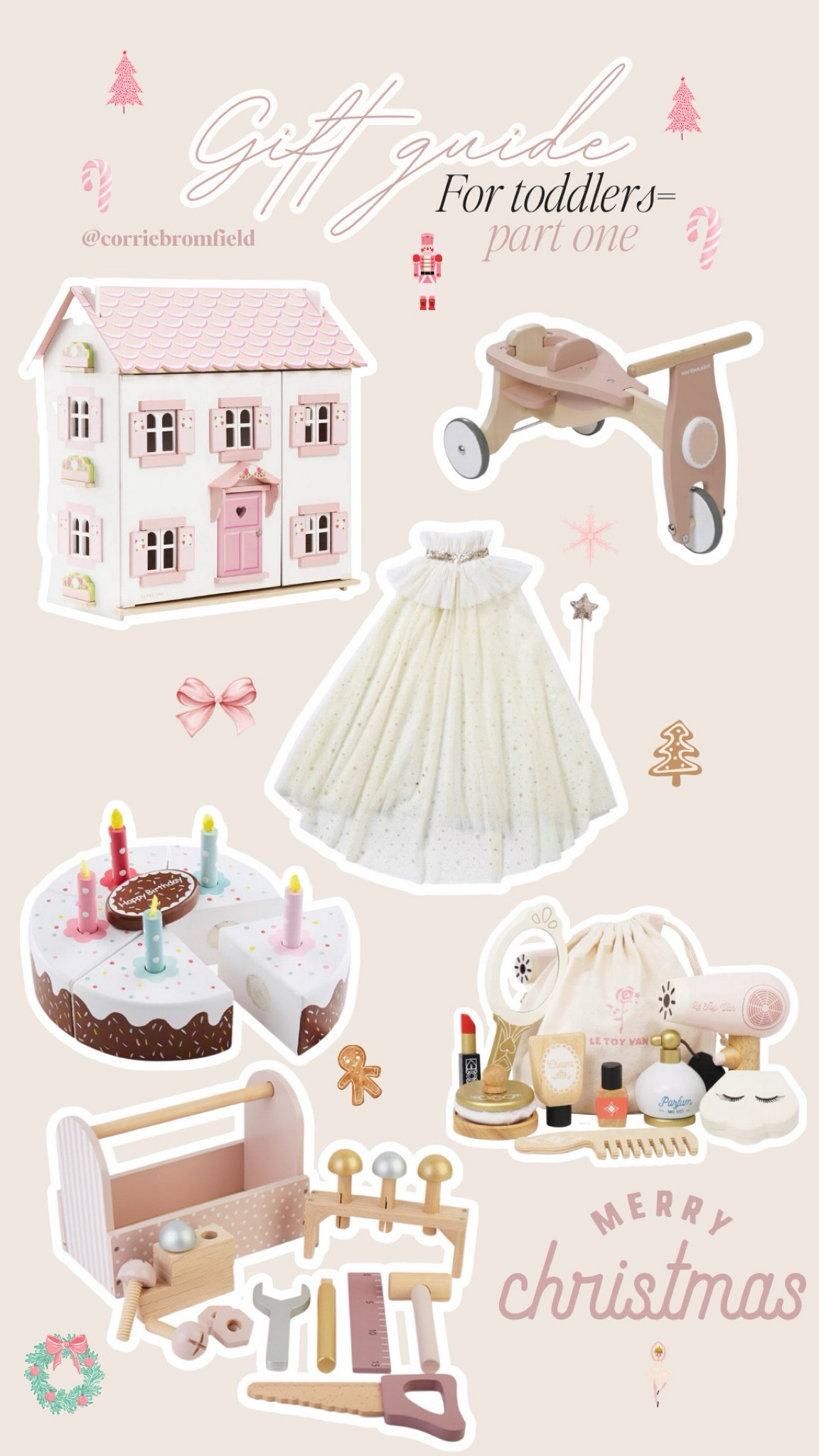 Christmas Gift Guide For Toddlers - part one 💓

I’ve curated a collection of gift guides this Christmas and here are my guides for toddlers - there’s a few as I found lots of lovely things! 

Most things are on offer atm too for Black Friday / cyber week ♥️



#LTKGiftGuide #LTKCyberSaleUK #LTKfamily