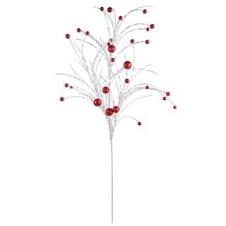 White Stem with Red Ball Ornaments by Ashland® | Michaels Stores