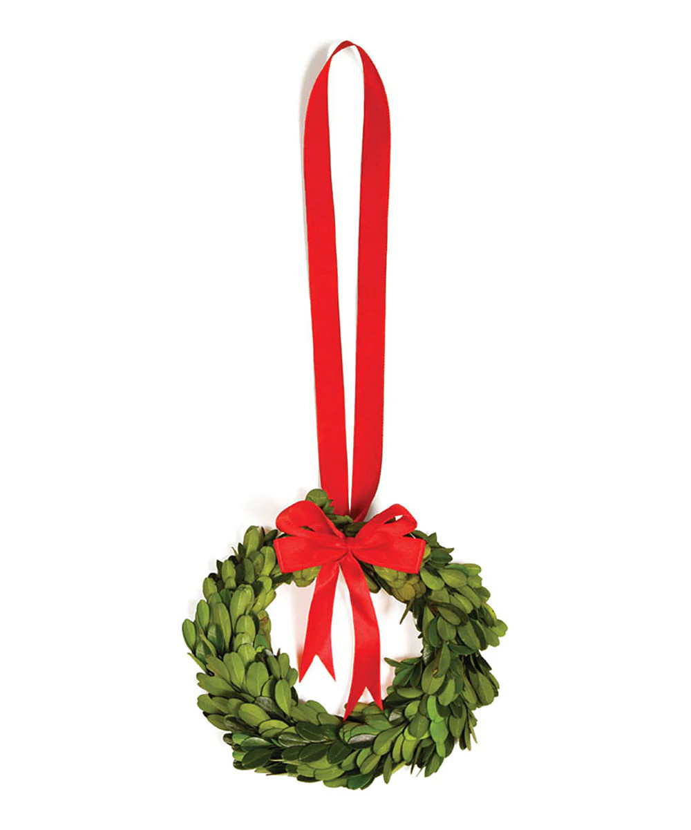 Red Ribbon Wreath | Zulily
