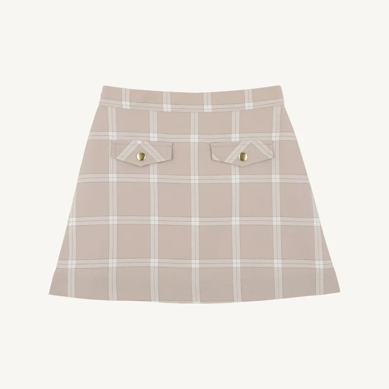 Perrin Pocket Skirt - Thompson Park Plaid | The Beaufort Bonnet Company