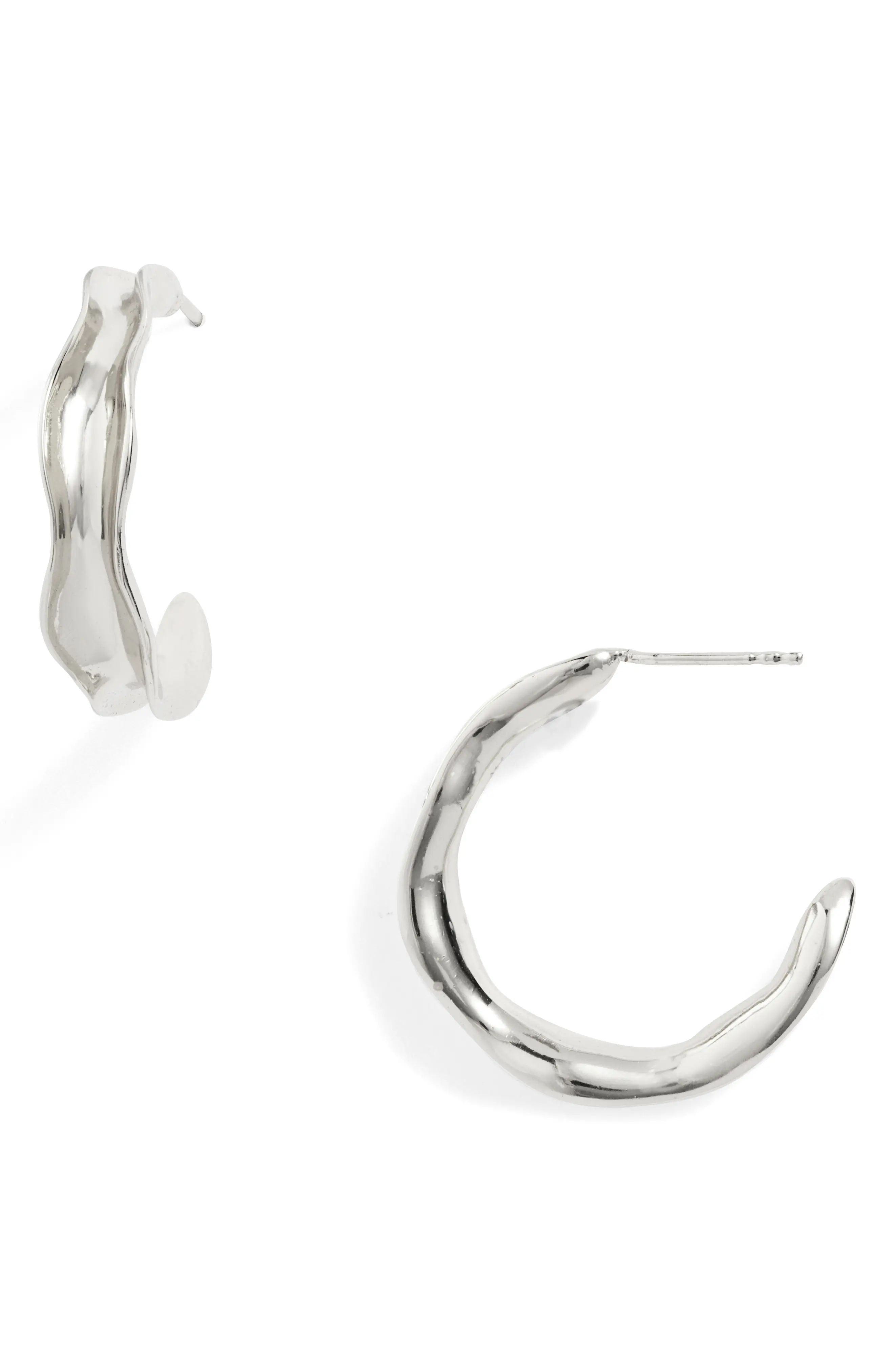 Argento Vivo Sterling Silver Hoop Earrings at Nordstrom | Nordstrom