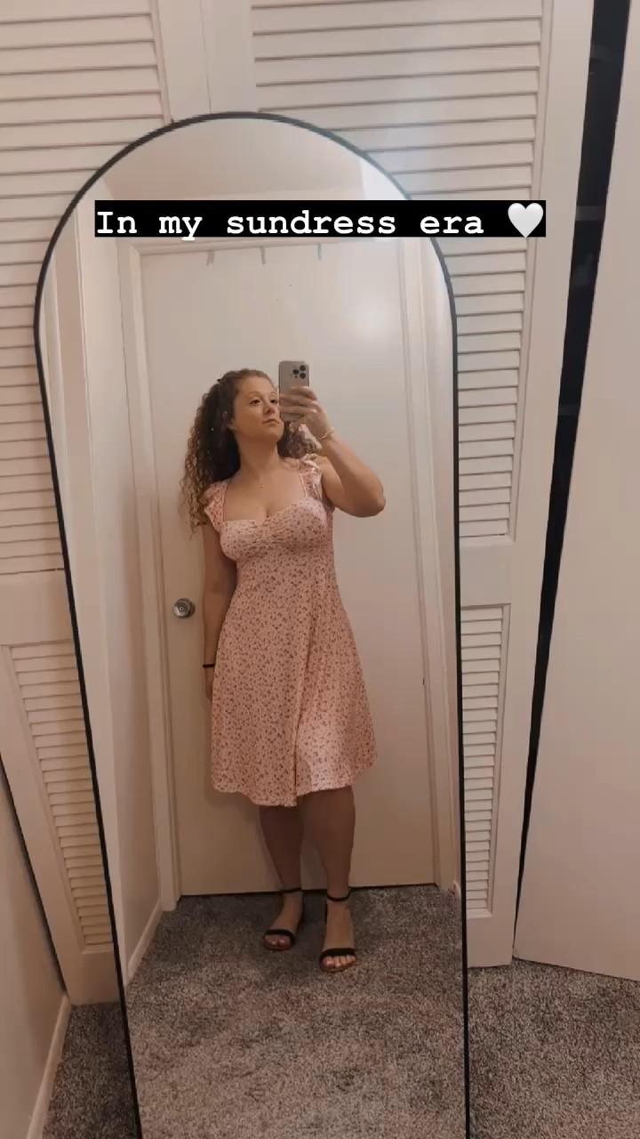 In my sundress era 😌

This dress is so comfortable! Stretchy and non restrictive great for a summer day. The ruffle sleeves are the best part! 

Dress: size small 
Shoes: size 7

#LTKU #LTKFindsUnder50 #LTKWedding