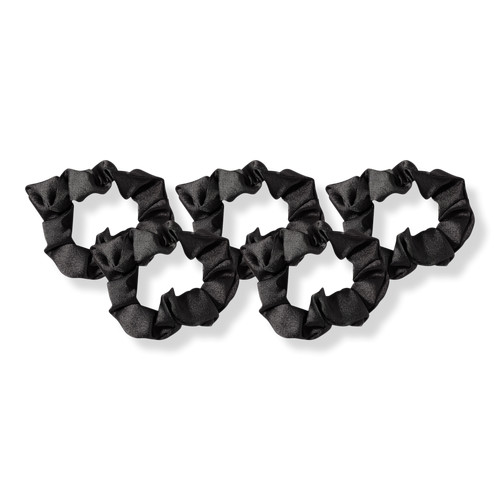 Black Satin Sleep Hair Scrunchies | Ulta