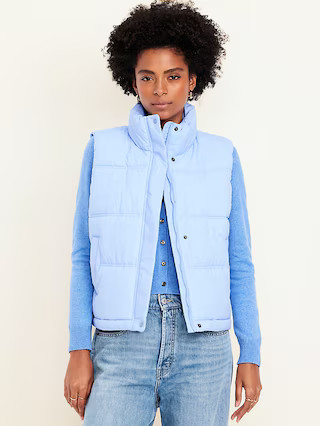 Water-Resistant Puffer Vest | Old Navy (US)