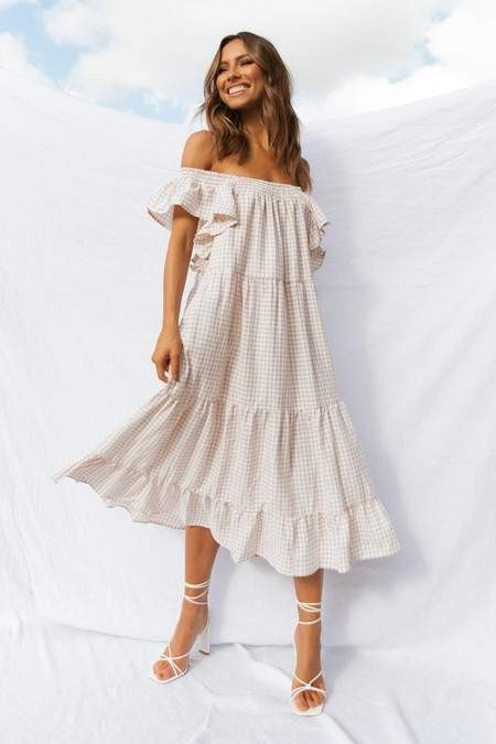 Eaco Dress - Beige | Petal & Pup (US)