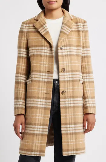 Longline Wool Blend Coat | Nordstrom