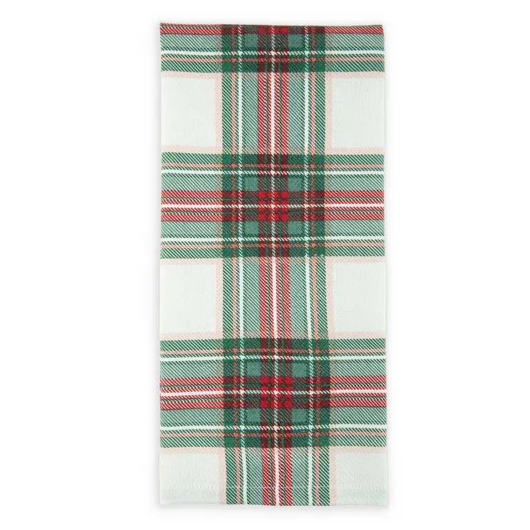 Holiday Time Kitchen Towel Plaid | Walmart (US)