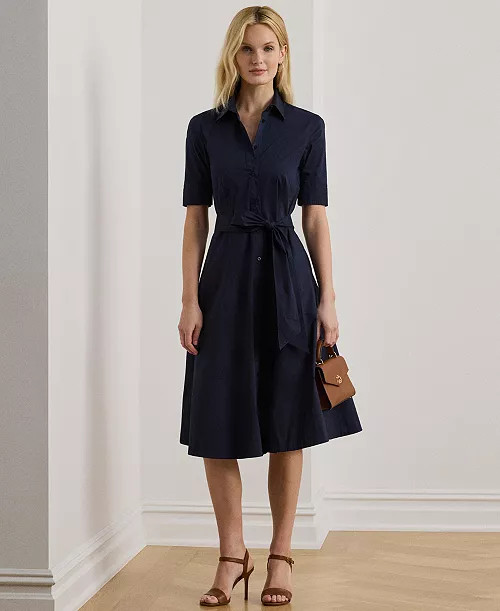 Cotton Shirtdress | Macy's