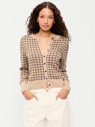 SoSoft Crew-Neck Cardigan Sweater | Old Navy (US)
