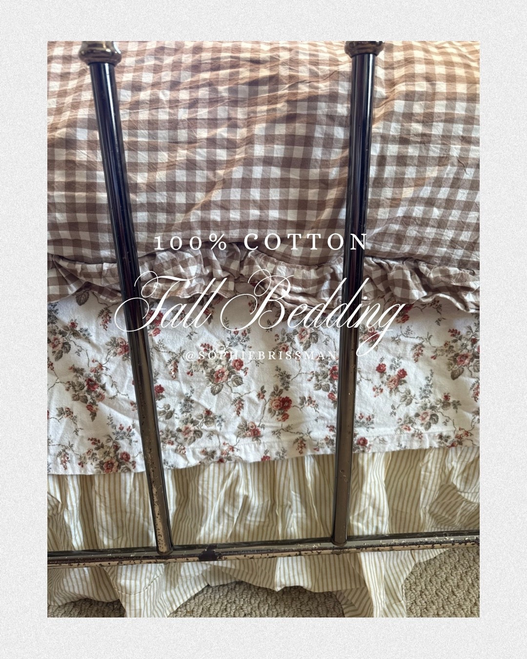MY FALL BEDDING! 🤎🤎🤎

#100%cotton #allcotton #fallbedding #brownginghambedding #duvetcover

#LTKSaleAlert #LTKHome #LTKSeasonal