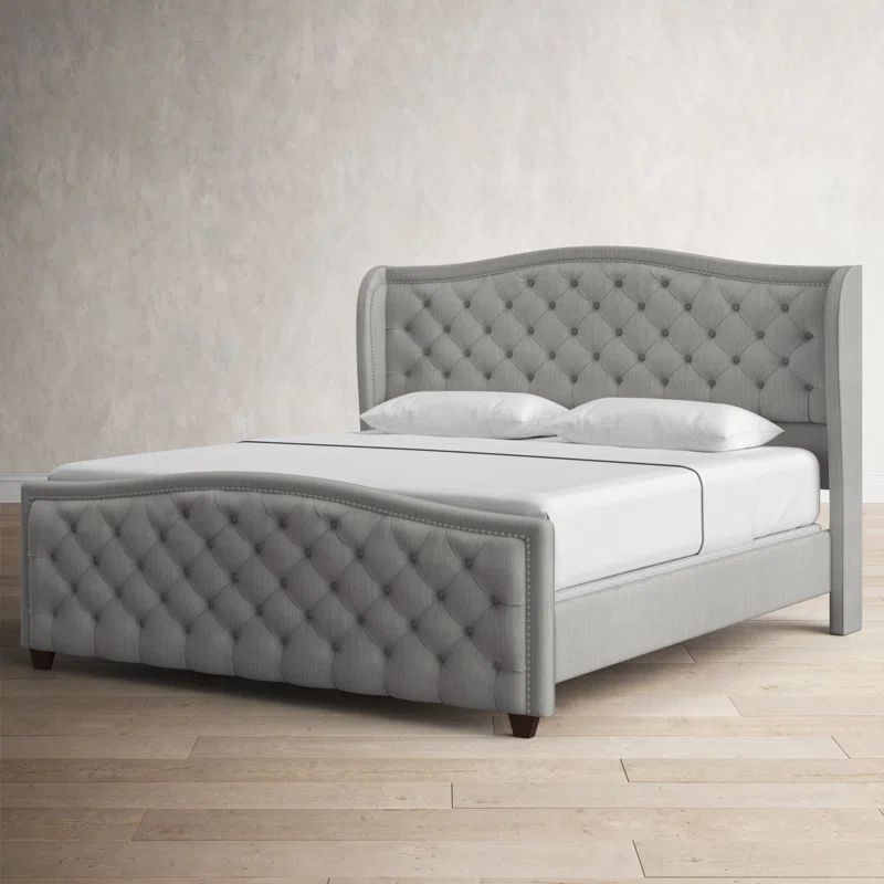 Coleman Upholstered Wingback Bed | Wayfair North America