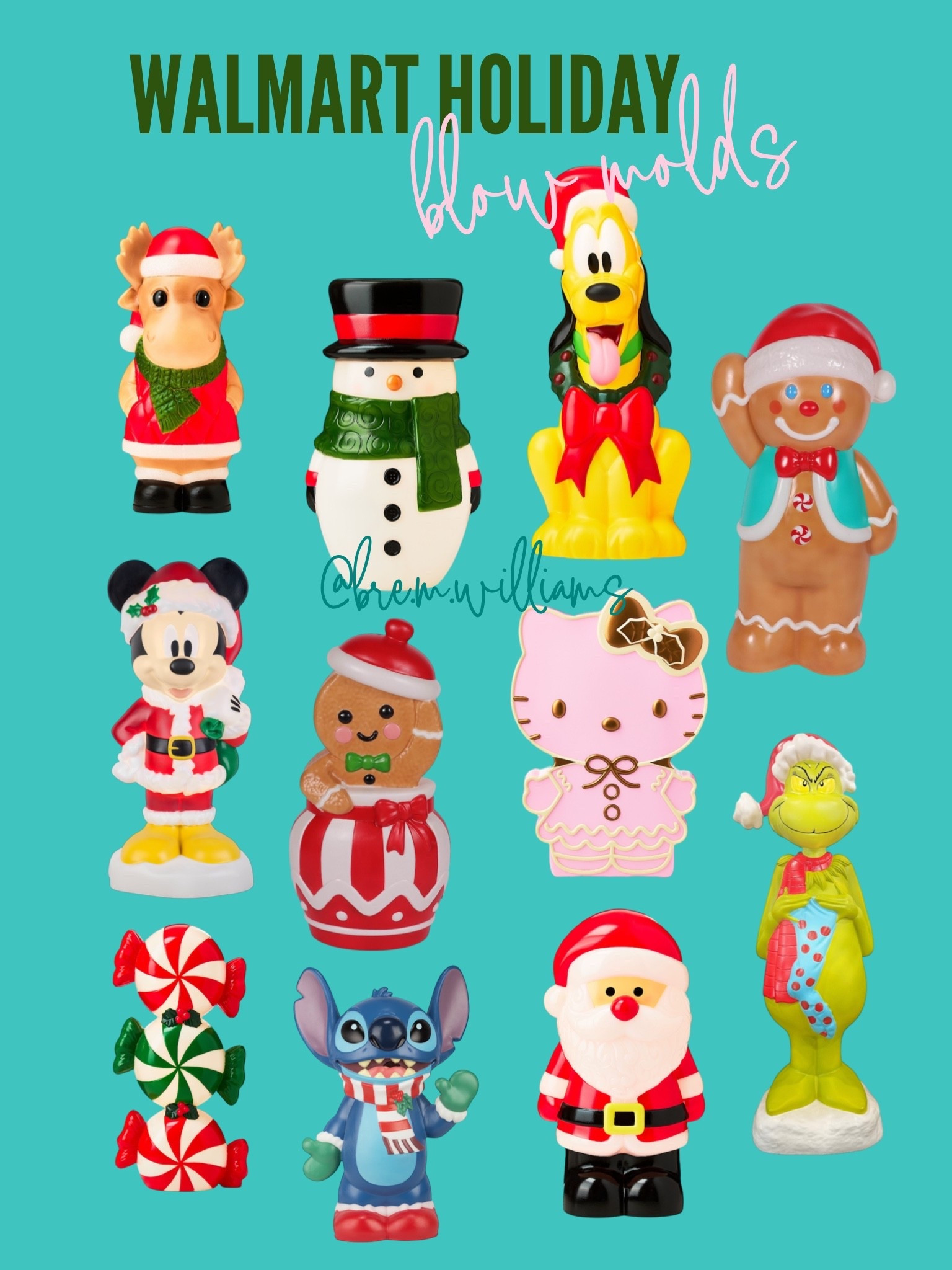 Walmart Holiday Blow Molds! These (especially Pluto) are becoming really popular already!! Grab yours now! 

#LTKSeasonal #LTKHoliday #LTKHome