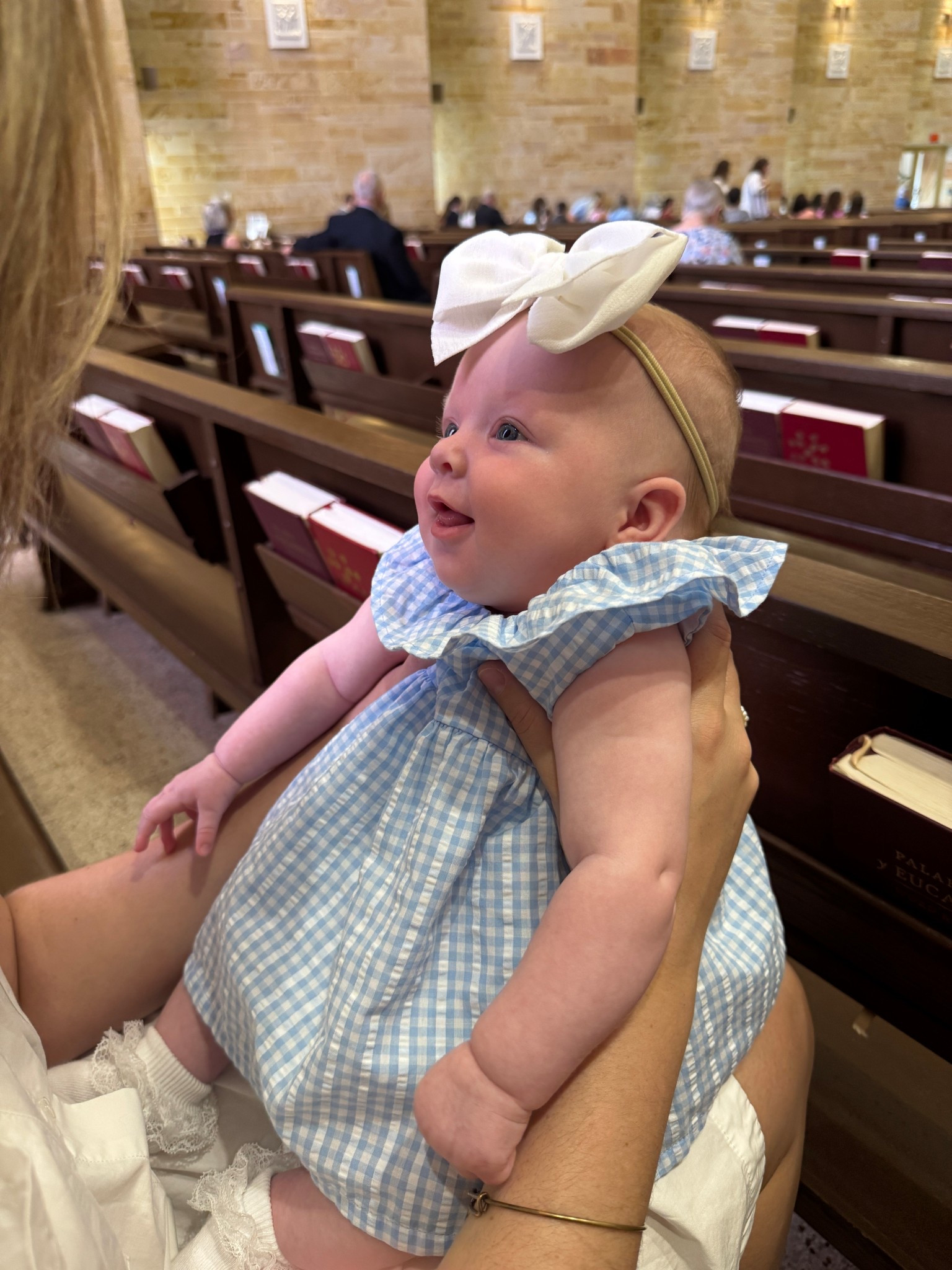 Our first Easter dress 🩵 