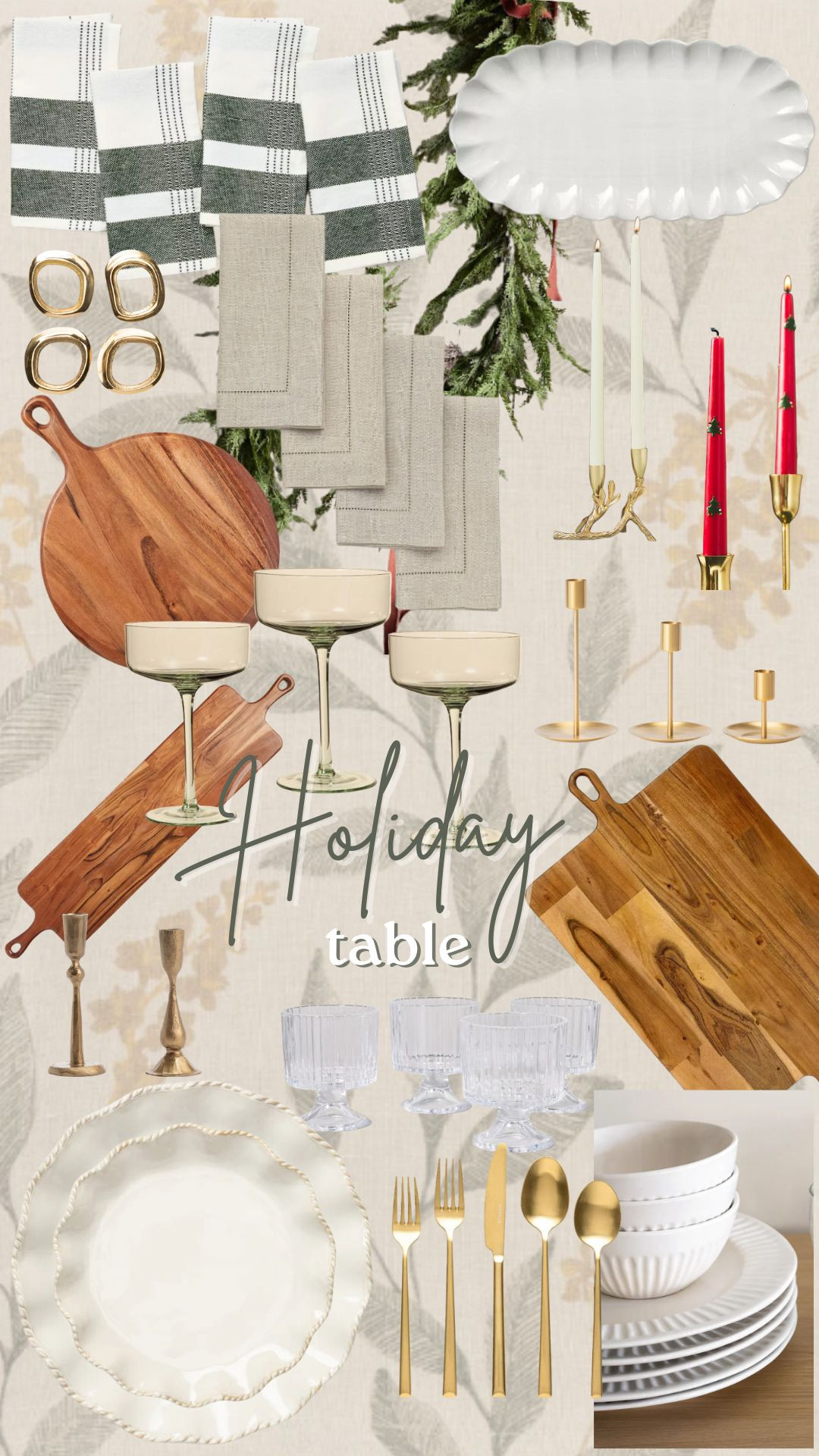 Hosting the holidays this year? Come shop these gorgeous holiday tabletop finds! 

 #LTKHoliday #LTKSeasonal #LTKHome