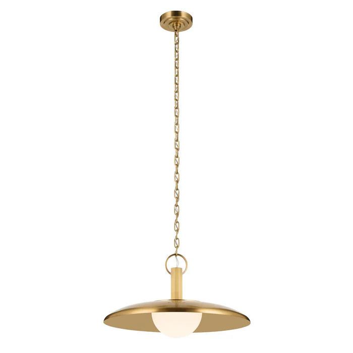 Kurio LED Pendant Lacquered Brass | Lighting Design