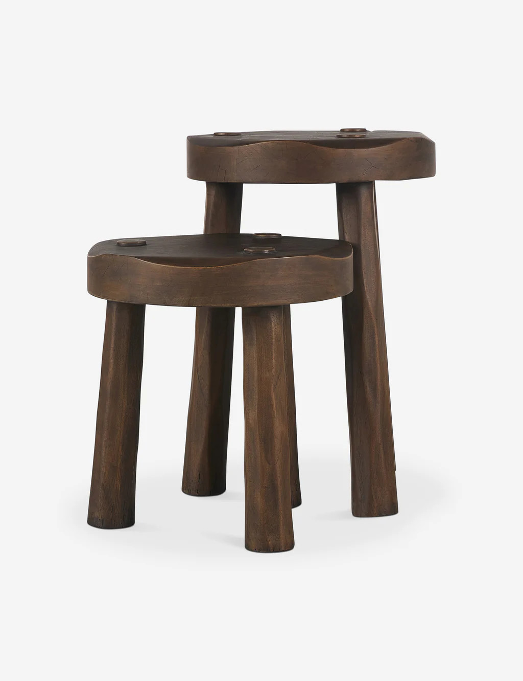 Maha Accent Stool (Set of 2) by Amber Lewis x Four Hands | Lulu and Georgia 