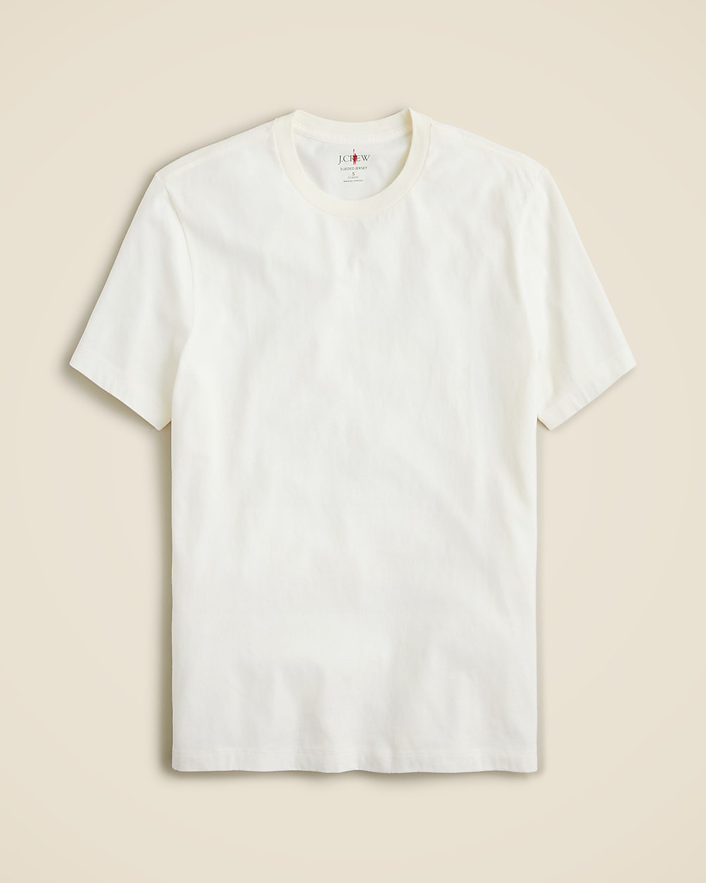 Sueded cotton T-shirt | J. Crew US