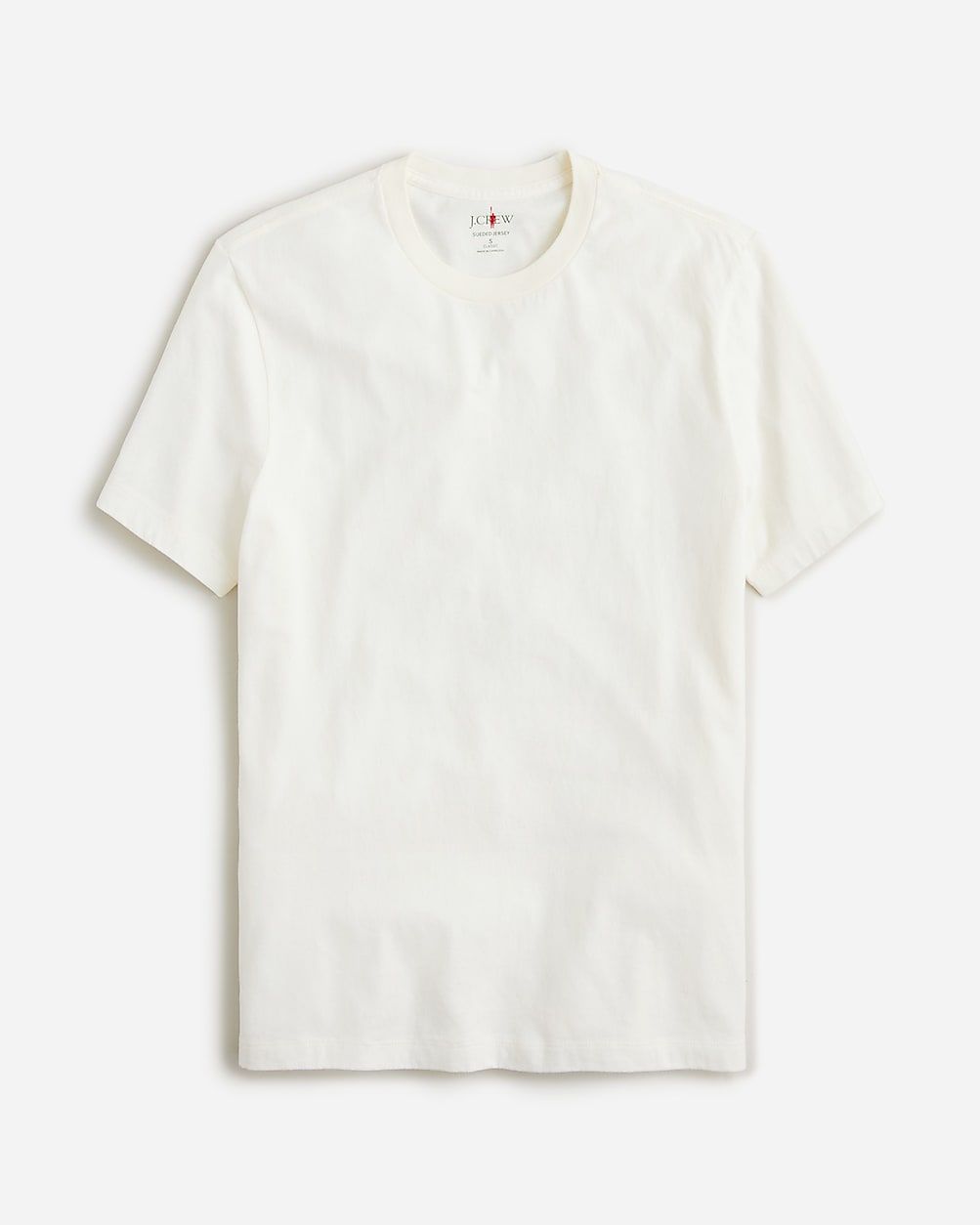 Sueded cotton T-shirt | J.Crew US