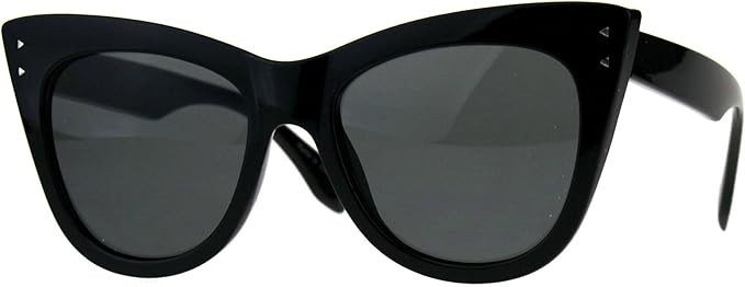 Butterfly Cateye Sunglasses Womens Chic Retro Designer Style Shades | Amazon (US)