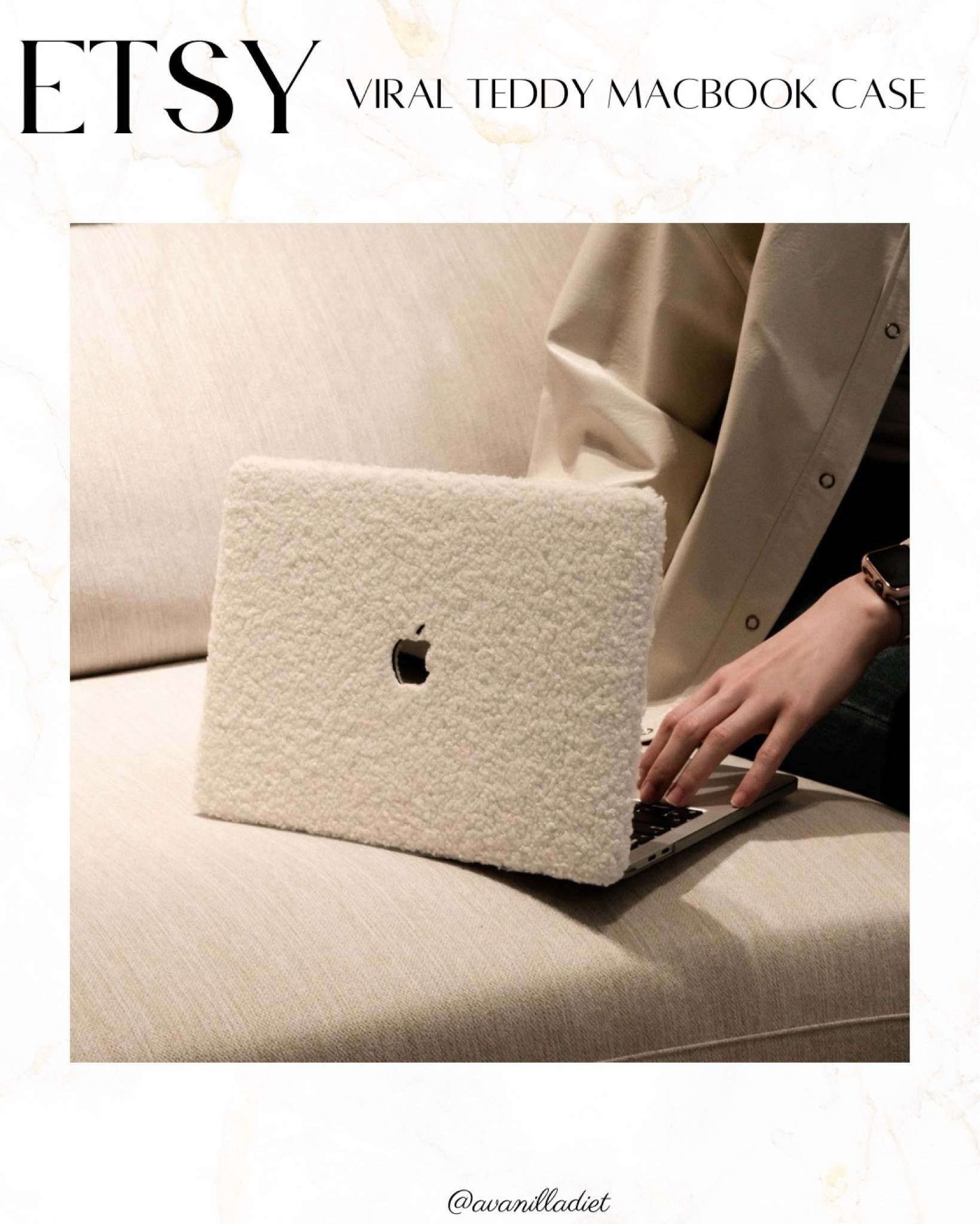 Etsy viral Teddy MacBook case 🧸💻

#LTKfindsunder50