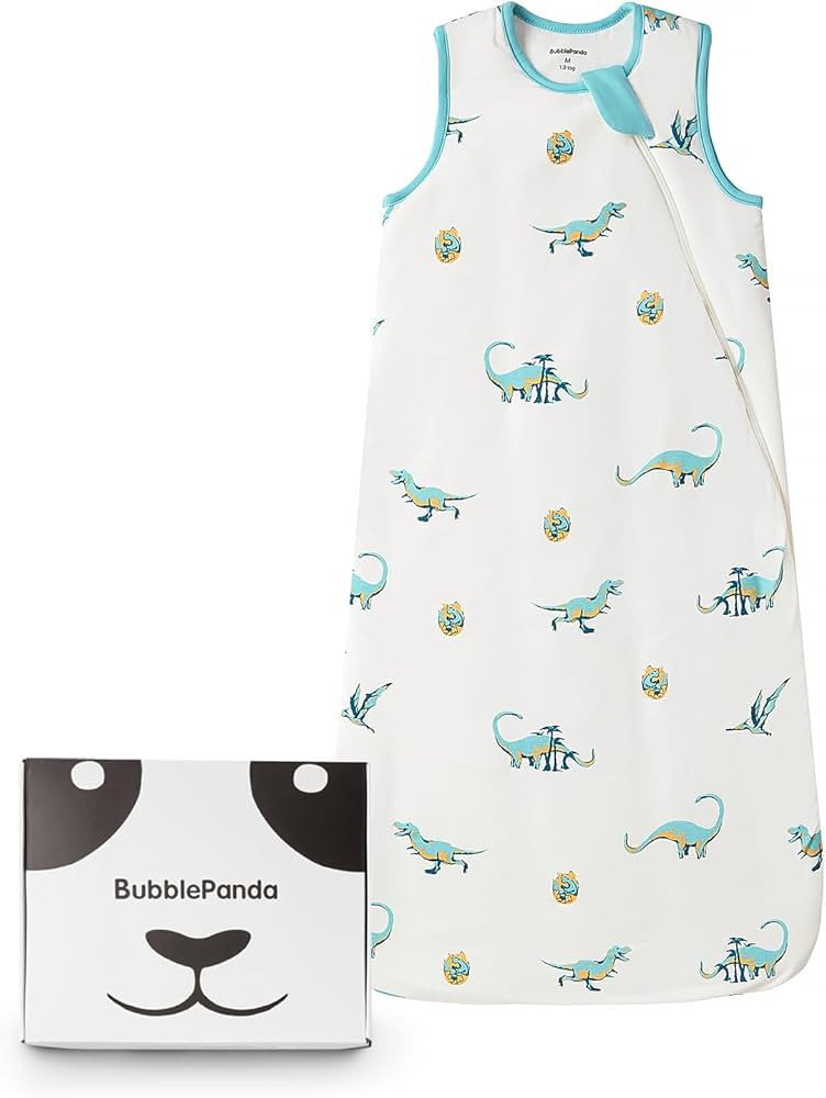 BubblePanda Rayon Made from Bamboo Sleep Sack 0-6 Months 1.0 Tog Soft Toddler Sleeping Sack 3-6 M... | Amazon (US)