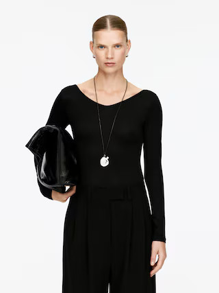 V-Neck Bodysuit | Arket UK