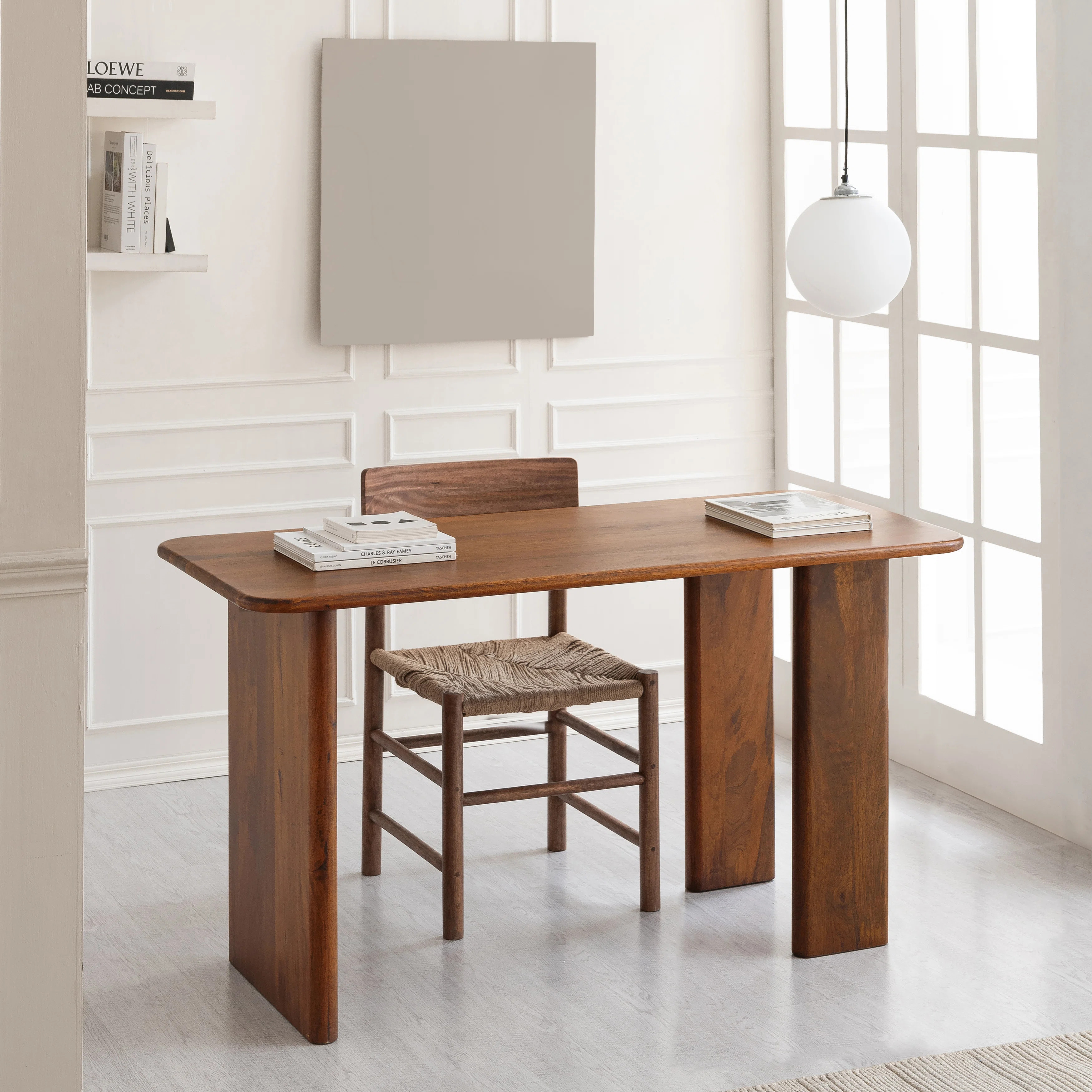 Amaro Solid Wood Writing Desk | Wayfair North America