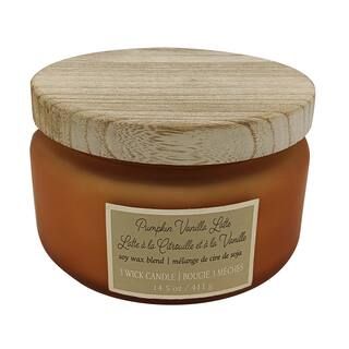 Pumpkin Vanilla Latte Soy Wax Jar Candle by Ashland® | Michaels Stores