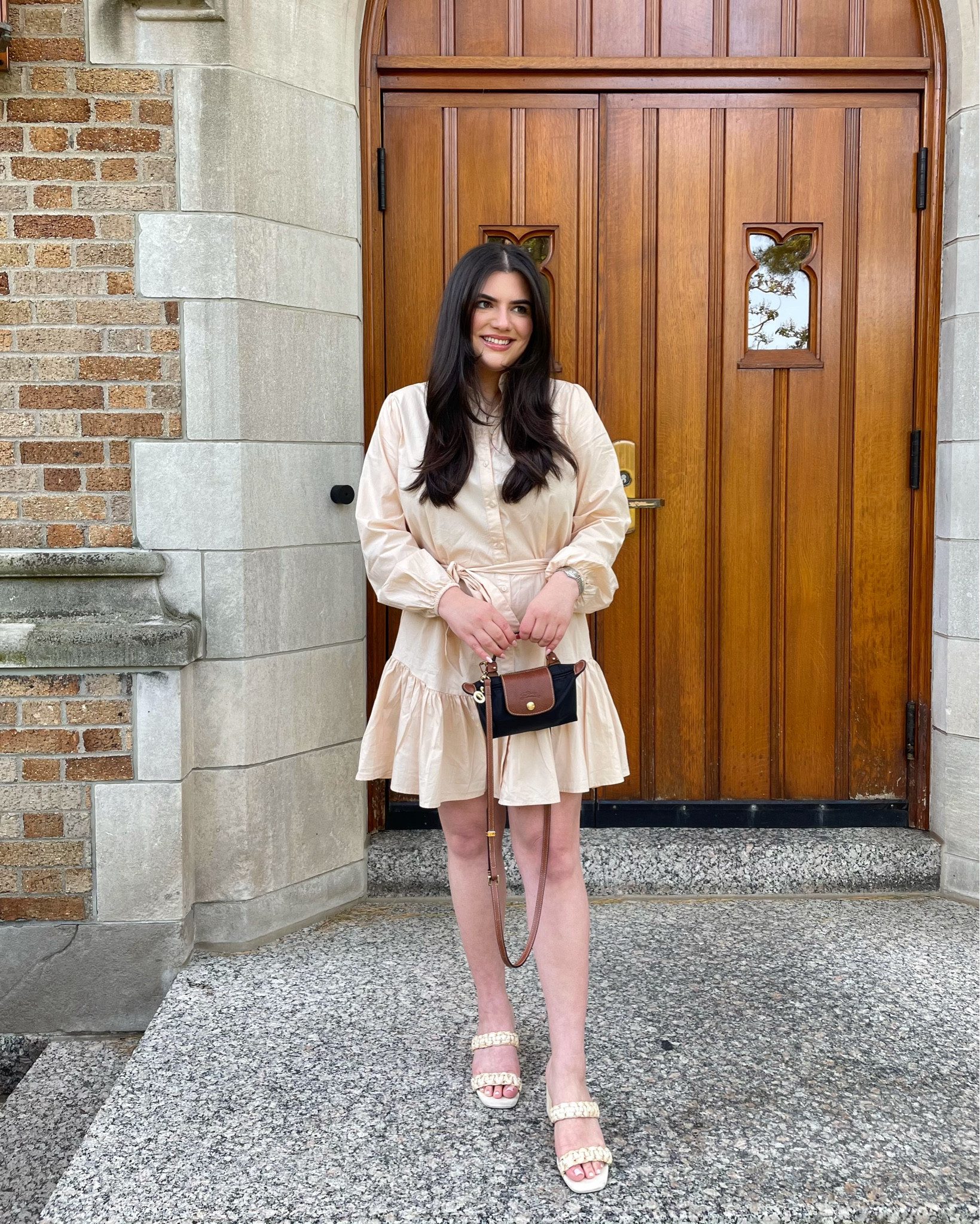 Belted Mini Shirtdress curated on LTK