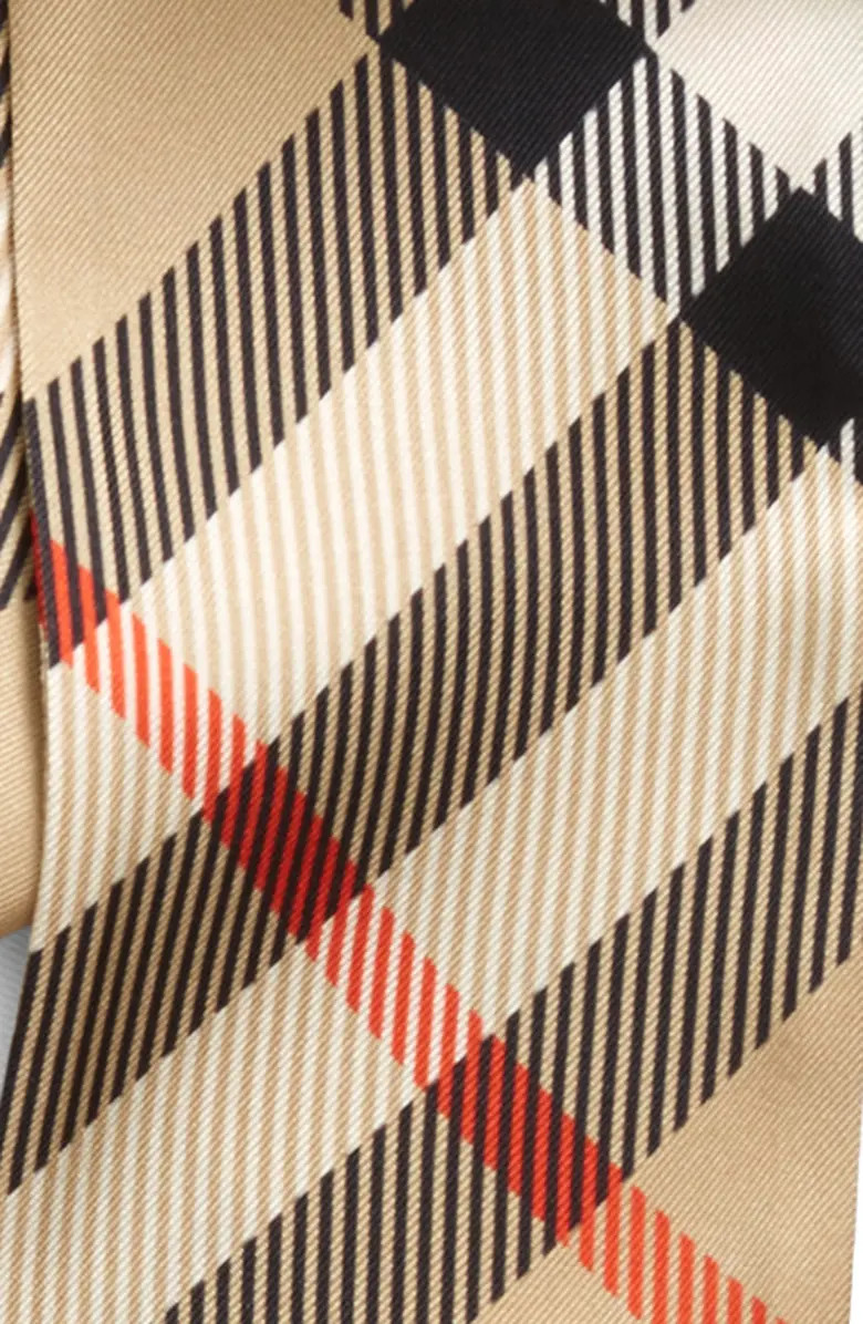 Burberry Check Silk Twill Scarf | Nordstrom | Nordstrom