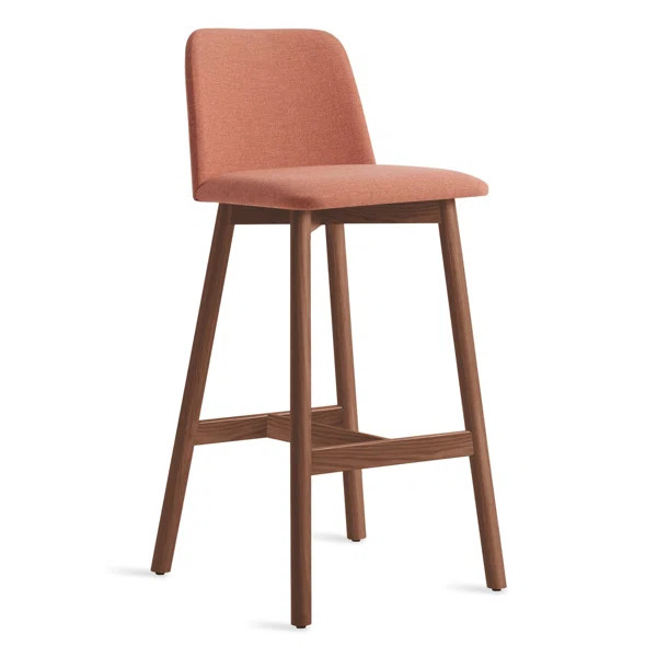 Walnut Chip Upholstered Bar & Counter Stool | Wayfair North America