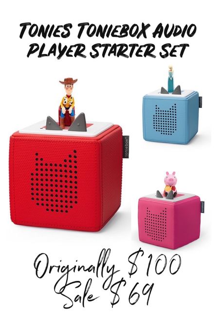 Toniebox Audio Player Starter Set on sale under $70

#LTKGiftGuide #LTKunder100 #LTKkids