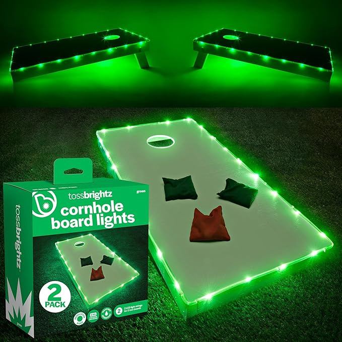 BrightzBrightz TossBrightz Red Led Cornhole Lights Led Corn Hole Lights Cornhole Led Lights for H... | Amazon (US)