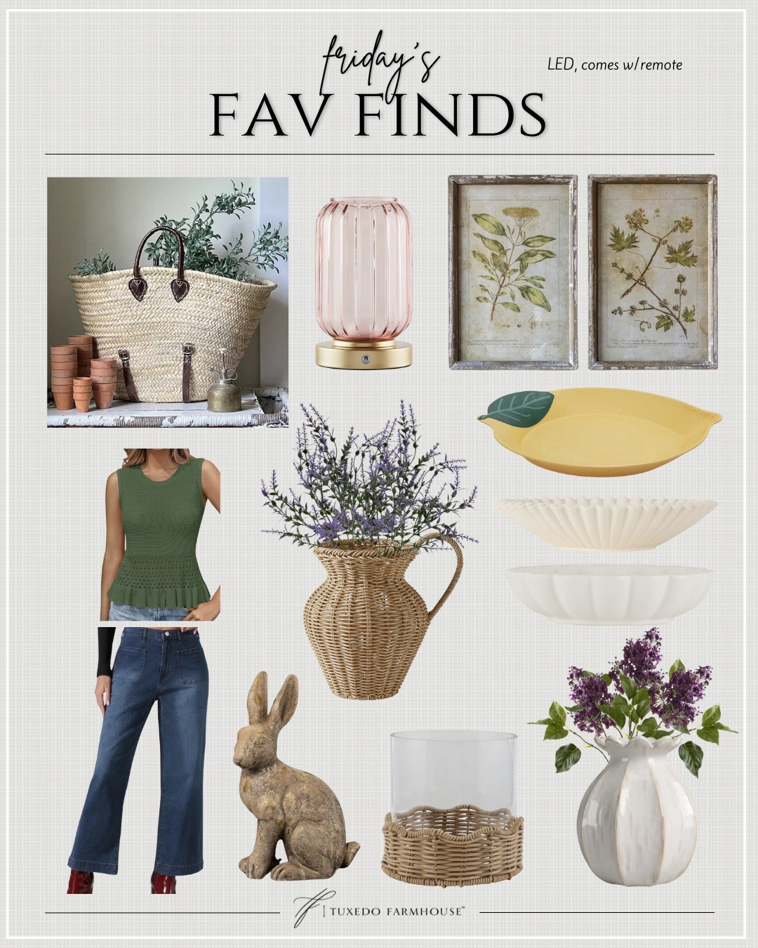 This weeks favorite finds in home decor and fashion  

#LTKHome #LTKSeasonal #LTKFindsUnder50