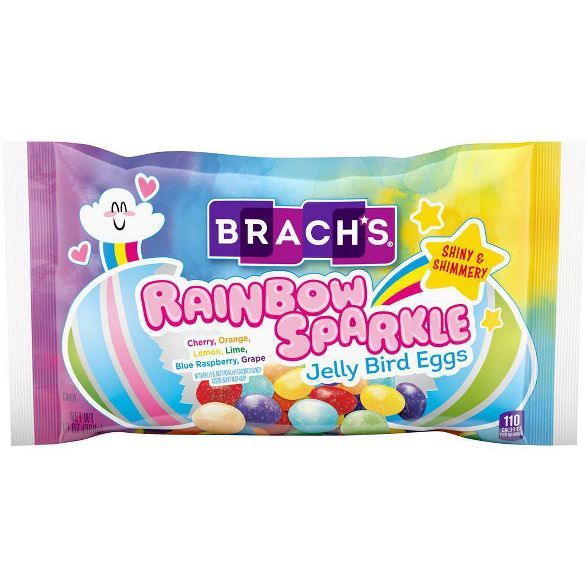 Brach's Easter Rainbow Sparkle Jelly Bird Eggs - 13oz | Target